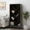 65" Bucy Modern Industrial 6 Shelf V Bookcase - Christopher Knight Home Dark Gray/black -Bookshelves Sales Shop unnamed file 4355