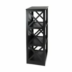 Contemporary 3 Tier Wooden Shelf - Olivia & May Black -Bookshelves Sales Shop unnamed file 4464
