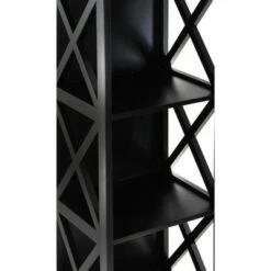 Contemporary 3 Tier Wooden Shelf - Olivia & May Black -Bookshelves Sales Shop unnamed file 4465