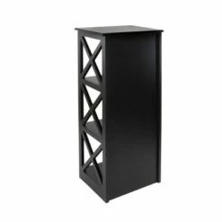 Contemporary 3 Tier Wooden Shelf - Olivia & May Black -Bookshelves Sales Shop unnamed file 4468