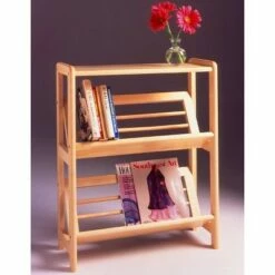 30.10" Juliet Book Shelf Natural - Winsome 7 30.10" Juliet Book Shelf Natural - Winsome -Bookshelves Sales Shop unnamed file 4480
