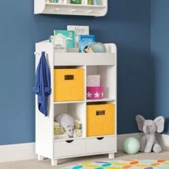RiverRidge Home Kids' Book Nook Cubby Storage Cabinet with Bookrack - RiverRidge -Bookshelves Sales Shop unnamed file 4502