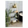 63" Metal and Glass 4 Tiered Book Shelf Gold - Olivia & May -Bookshelves Sales Shop unnamed file 4514