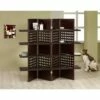 4 Panel Book Shelves Room Divider Walnut - Ore International -Bookshelves Sales Shop unnamed file 4520