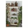 55" Metal and Wood 5 Tiered Wall Shelf White - Olivia & May -Bookshelves Sales Shop unnamed file 4527