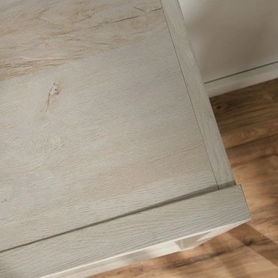 47.63" Pacific View Vertical Bookcase with 4 Adjustable Shelves Chalked Chestnut - Sauder 4 47.63" Pacific View Vertical Bookcase with 4 Adjustable Shelves Chalked Chestnut - Sauder - Image 2