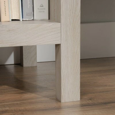 47.63" Pacific View Vertical Bookcase with 4 Adjustable Shelves Chalked Chestnut - Sauder 6 47.63" Pacific View Vertical Bookcase with 4 Adjustable Shelves Chalked Chestnut - Sauder - Image 4