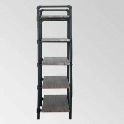 Kodiak Industrial 5 Tier Shelf - Christopher Knight Home Gray -Bookshelves Sales Shop unnamed file 4607