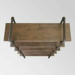 Kodiak Industrial 5 Tier Shelf - Christopher Knight Home Gray -Bookshelves Sales Shop unnamed file 4609