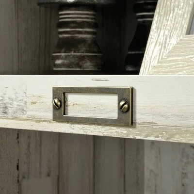 75" Barrister Lane Tall Bookcase White Plank - Sauder 5 75" Barrister Lane Tall Bookcase White Plank - Sauder - Image 3