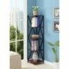 Breighton Home Tucson Metal 5 Tier Corner Bookcase - Johar Furniture Gray/black -Bookshelves Sales Shop unnamed file 4633