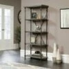 70" Canal Street 5 Shelf Bookshelf Northern Oak Finish - Sauder 2 70" Canal Street 5 Shelf Bookshelf Northern Oak Finish - Sauder -Bookshelves Sales Shop unnamed file 4741