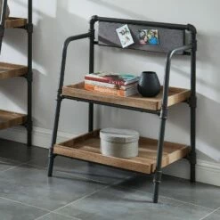 Mack Rustic Bookcase Light Copper - HOMES: Inside + Out