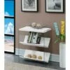 27.75" Soho Bookcase White Faux Marble - Breighton Home 1 27.75" Soho Bookcase White Faux Marble - Breighton Home -Bookshelves Sales Shop unnamed file 4779
