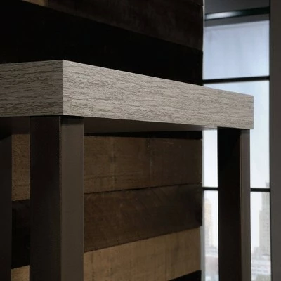 66" Manhattan Gate Tower Etagere Mystic Oak - Sauder 5 66" Manhattan Gate Tower Etagere Mystic Oak - Sauder - Image 3