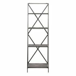 Olivia & May Industrial Metal Wall Shelf Black - Olivia & May -Bookshelves Sales Shop unnamed file 4789