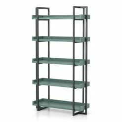Kellare 5 Shelf Contemporary Bookcase - HOMES: Inside + Out Antique White/black 7 Kellare 5 Shelf Contemporary Bookcase - HOMES: Inside + Out Antique White/black -Bookshelves Sales Shop unnamed file 4807