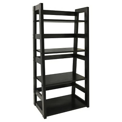 44.25" Designs2Go Trestle Bookcase - Breighton Home White 6 44.25" Designs2Go Trestle Bookcase - Breighton Home White - Image 4