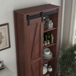 72" Arbolada Sliding Door Bookcase - HOMES: Inside + Out White Oak 16 72" Arbolada Sliding Door Bookcase - HOMES: Inside + Out White Oak -Bookshelves Sales Shop unnamed file 4826