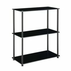 26.5" Designs2Go Classic Glass 3 Shelf Bookshelf - Breighton Home Clear 8 26.5" Designs2Go Classic Glass 3 Shelf Bookshelf - Breighton Home Clear -Bookshelves Sales Shop unnamed file 4912