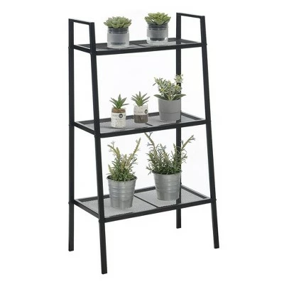 3 Tier Metal Plant Stand - Breighton Home Black 4 3 Tier Metal Plant Stand - Breighton Home Black - Image 2