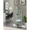 45" Xtra Storage 4 Tier Folding Metal Shelf Sea Foam - Breighton Home -Bookshelves Sales Shop unnamed file 4946