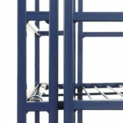 45" Xtra Storage 4 Tier Folding Metal Shelf Cobalt Blue - Breighton Home -Bookshelves Sales Shop unnamed file 4984