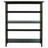 Flora Home 33.5" 3 Tier Mission Style Shelf -Bookshelves Sales Shop unnamed file 4985
