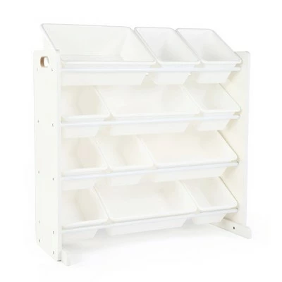 Kids' Toy Organizer Cambridge Collection White - Humble Crew 4 Kids' Toy Organizer Cambridge Collection White - Humble Crew - Image 2