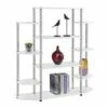 52.5" Wall Unit Bookshelf White - Breighton Home -Bookshelves Sales Shop unnamed file 5009