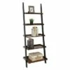 72.25" French Country Bookshelf Ladder Dark Walnut/Black - Breighton Home -Bookshelves Sales Shop unnamed file 5011