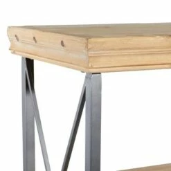 Olivia & May 60" Industrial Bookshelf with 4 Shelves Brown - Olivia & May -Bookshelves Sales Shop unnamed file 5078