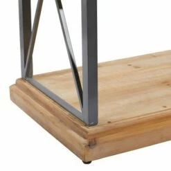 Olivia & May 60" Industrial Bookshelf with 4 Shelves Brown - Olivia & May -Bookshelves Sales Shop unnamed file 5079