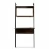 Fariat Walnut Wood and Metal Display Shelf with Desk Brown/Black - Baxton Studio 1 Fariat Walnut Wood and Metal Display Shelf with Desk Brown/Black - Baxton Studio -Bookshelves Sales Shop unnamed file 5118