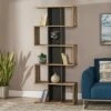 75" Bassett Modern Bookshelf Natural - Christopher Knight Home -Bookshelves Sales Shop unnamed file 5128