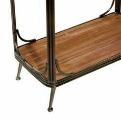 Olivia & May Industrial Wood Rectangle Wall Shelf - Olivia & May -Bookshelves Sales Shop unnamed file 5140