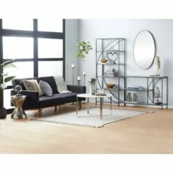 Olivia & May Industrial Iron Wall Shelf Black - Olivia & May -Bookshelves Sales Shop unnamed file 5154