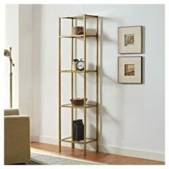 73" Aimee Narrow Etagere - Crosley -Bookshelves Sales Shop unnamed file 5200