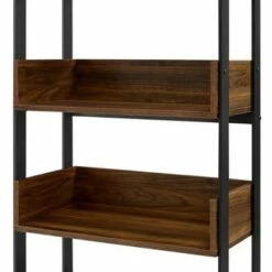 64" Remington Modern Industrial Box Shelf Bookcase - Saracina Home Gray Wash -Bookshelves Sales Shop unnamed file 5223