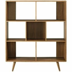 52" Realm Bookshelf Walnut - Modway -Bookshelves Sales Shop unnamed file 5235