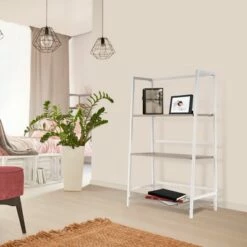 Atlantic Folding 3-Tier Shelf - urb SPACE White -Bookshelves Sales Shop unnamed file 5250