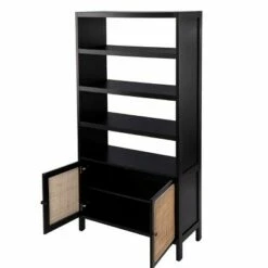 74" Groveholme Bookcase/Storage Shelf Black/Gold - Aiden Lane 18 74" Groveholme Bookcase/Storage Shelf Black/Gold - Aiden Lane -Bookshelves Sales Shop unnamed file 5272