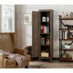 70.86" Doney 4 Shelf Bookcase Oak - miBasics -Bookshelves Sales Shop unnamed file 5334