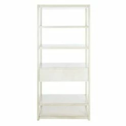 70" Johni 1 Drawer and 5 Shelves Etagere - Safavieh Antique White 19 70" Johni 1 Drawer and 5 Shelves Etagere - Safavieh Antique White -Bookshelves Sales Shop unnamed file 5373