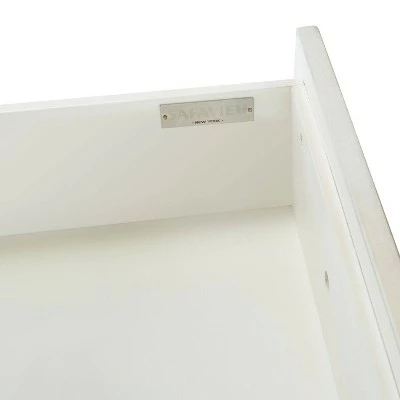 70" Johni 1 Drawer and 5 Shelves Etagere - Safavieh Antique White 12 70" Johni 1 Drawer and 5 Shelves Etagere - Safavieh Antique White - Image 10