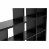 11.50" Sunna Modern Cube Shelving Unit Dark Brown - Baxton Studio