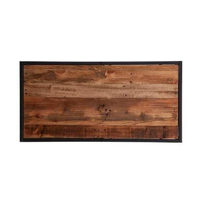 58.75" Thropel Reclaimed Wood Etagere Natural/Gray - Aiden Lane 9 58.75" Thropel Reclaimed Wood Etagere Natural/Gray - Aiden Lane - Image 7