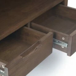 66"x30" Devlin Mid-Century Bookshelf Walnut Brown - WyndenHall 12 66"x30" Devlin Mid-Century Bookshelf Walnut Brown - WyndenHall -Bookshelves Sales Shop unnamed file 5406