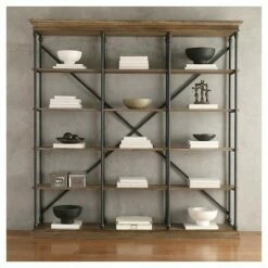 84" Belvidere 5 Shelf Wide Bookshelf - Inspire Q Ivory White 14 84" Belvidere 5 Shelf Wide Bookshelf - Inspire Q Ivory White -Bookshelves Sales Shop unnamed file 5425