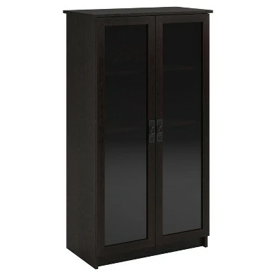 53" Auburn Hill Bookcase with Glass Doors Room & Joy Brown 6 53" Auburn Hill Bookcase with Glass Doors Room & Joy Brown - Image 4